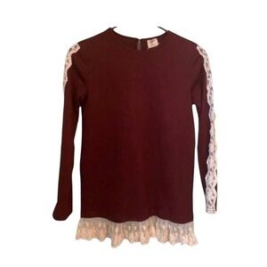 ML Kids Lace Long Sleeve Top